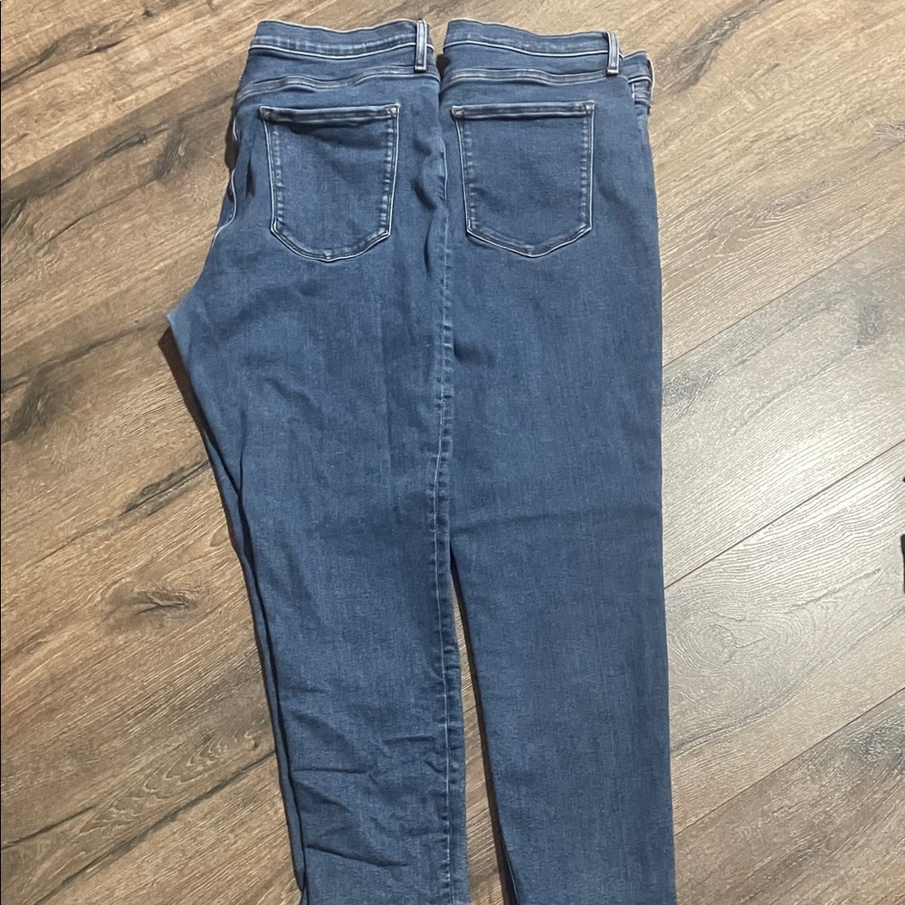 Banana Republic Women's Skinny Jeans in Blue Bundle of 2 PR.